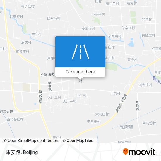 康安路 map
