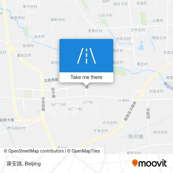 康安路 map