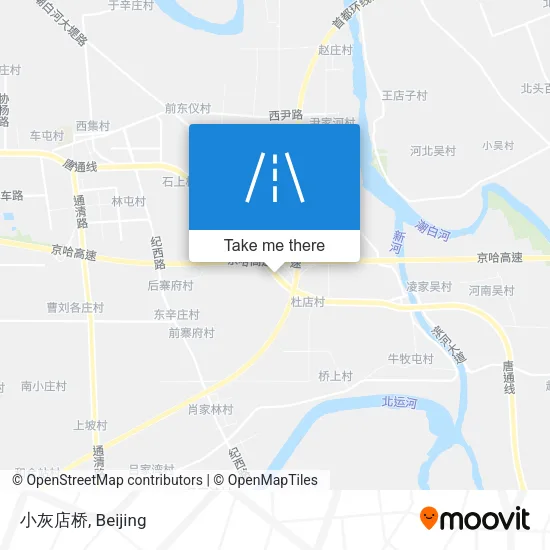 小灰店桥 map