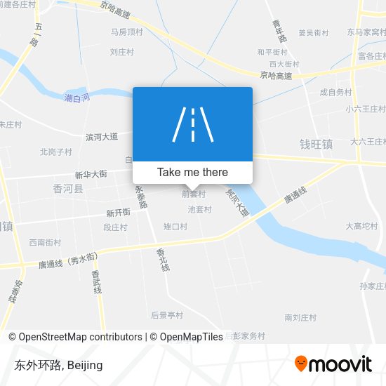 东外环路 map