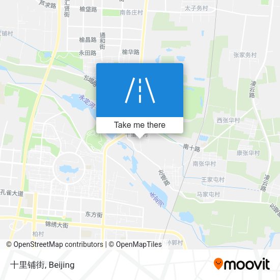 十里铺街 map