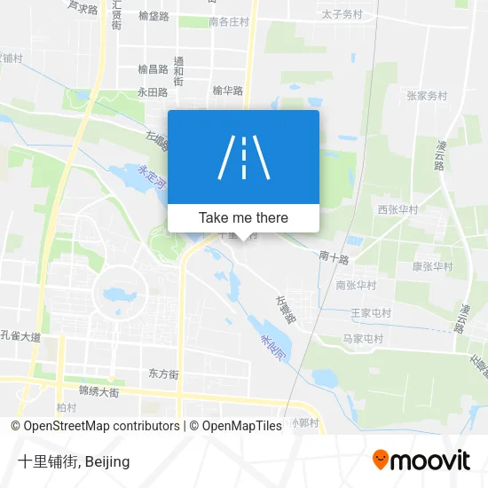 十里铺街 map