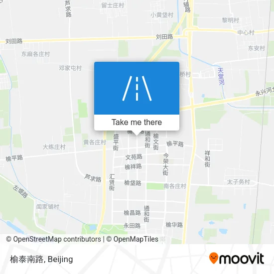 榆泰南路 map