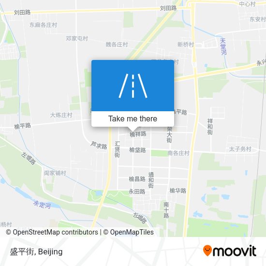 盛平街 map