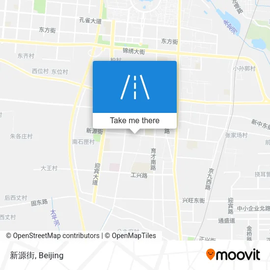 新源街 map