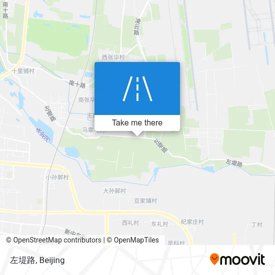 左堤路 map