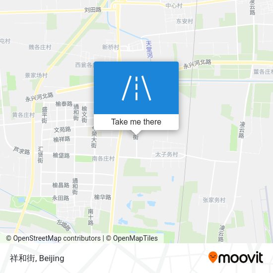 祥和街 map