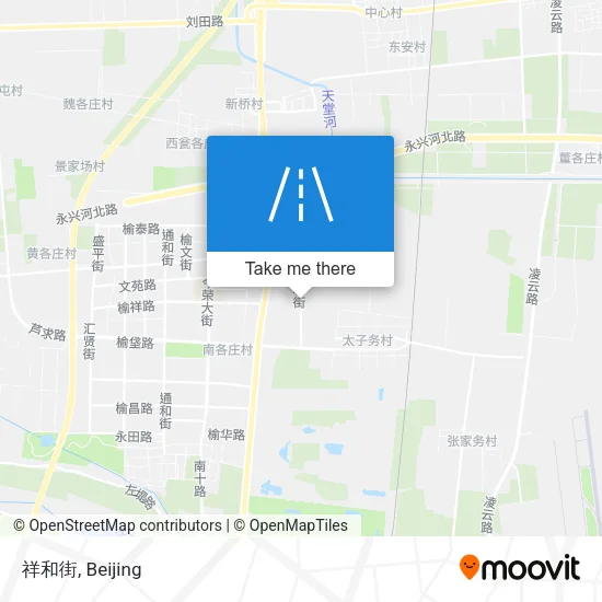 祥和街 map