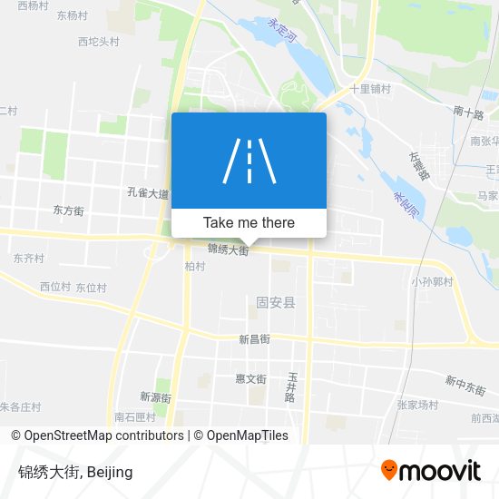 锦绣大街 map