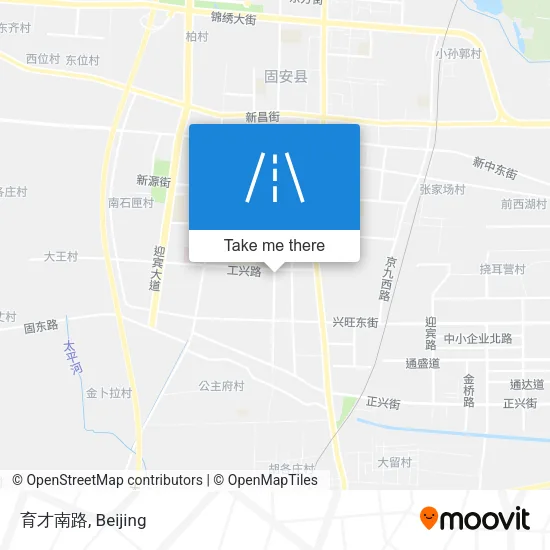 育才南路 map