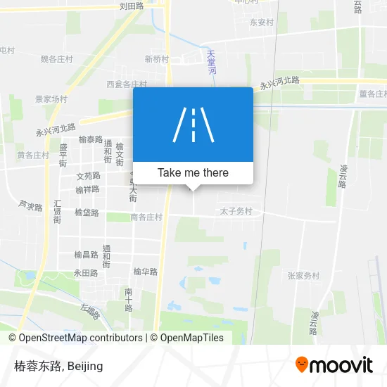 椿蓉东路 map
