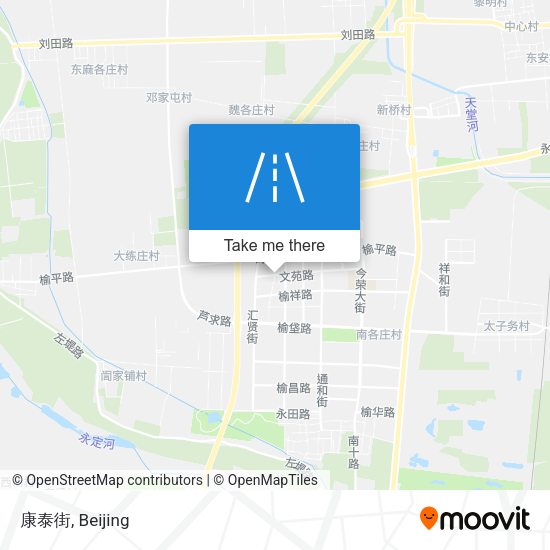 康泰街 map