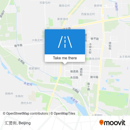汇贤街 map