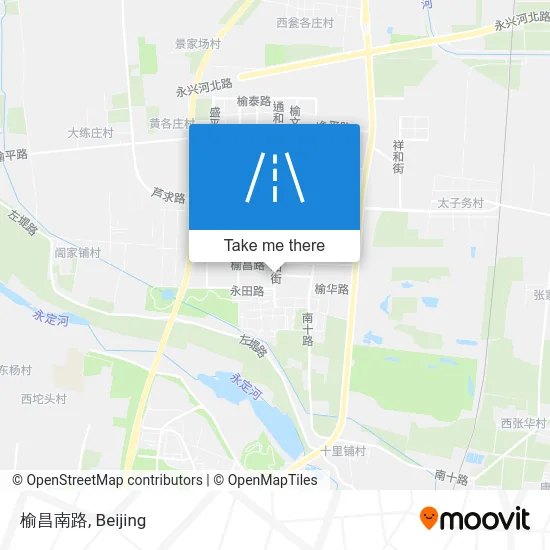 榆昌南路 map