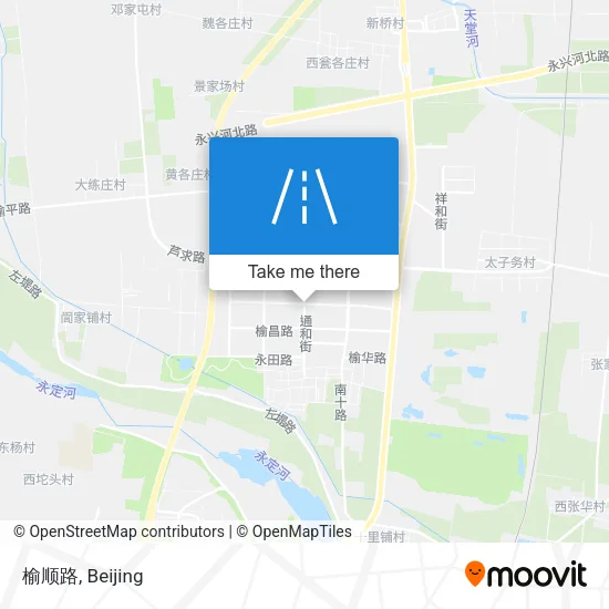 榆顺路 map