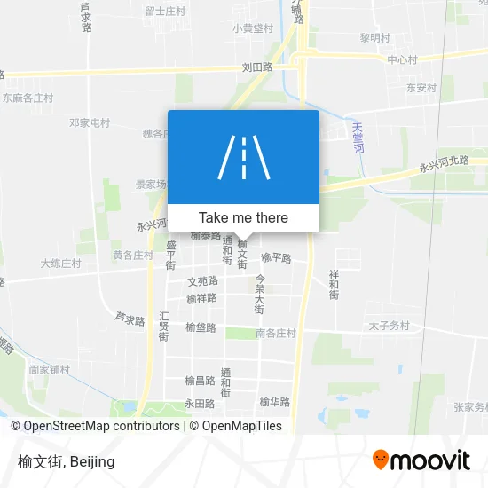 榆文街 map