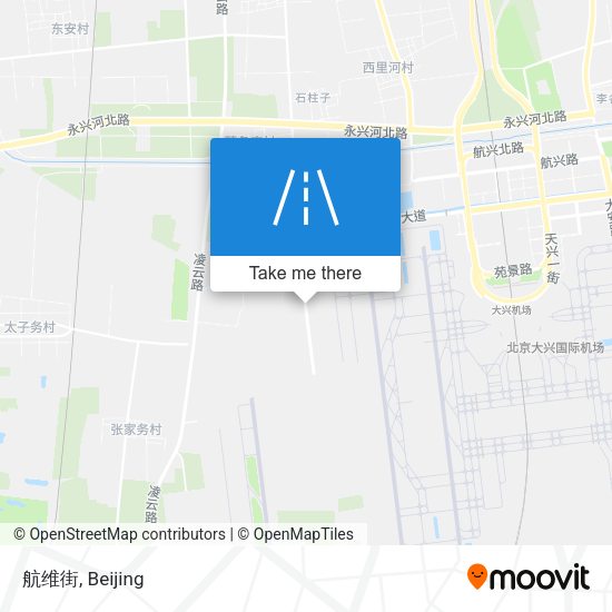 航维街 map