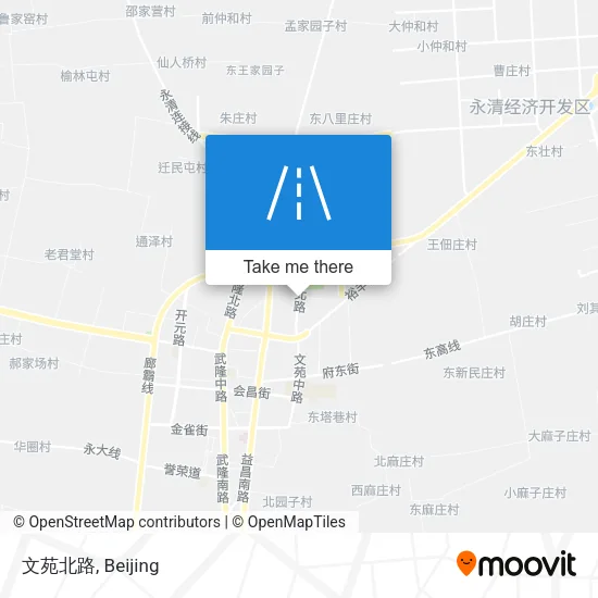 文苑北路 map
