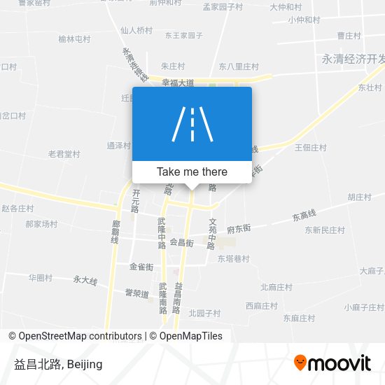 益昌北路 map