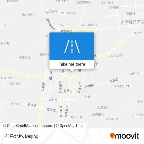 益昌北路 map
