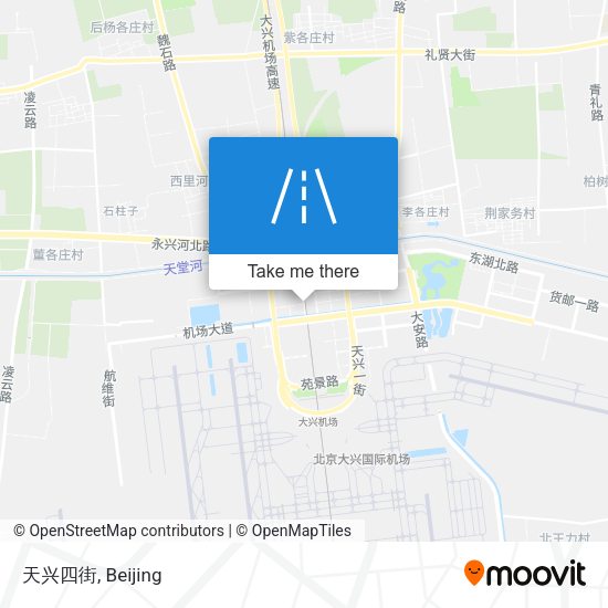 天兴四街 map