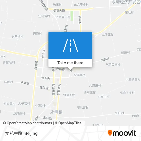 文苑中路 map