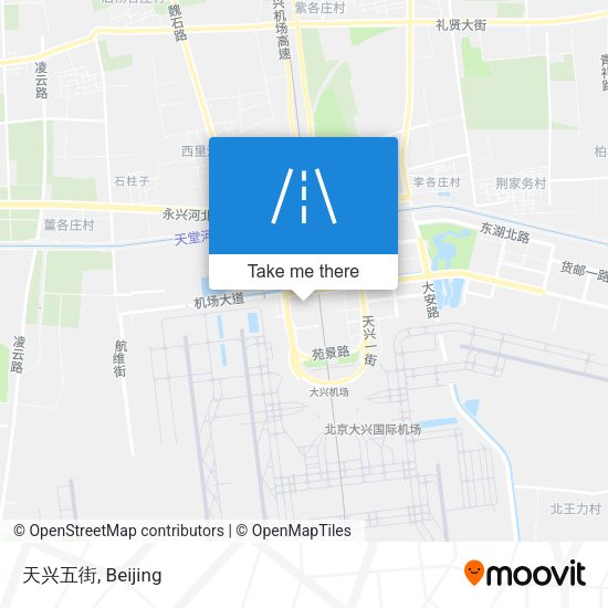 天兴五街 map