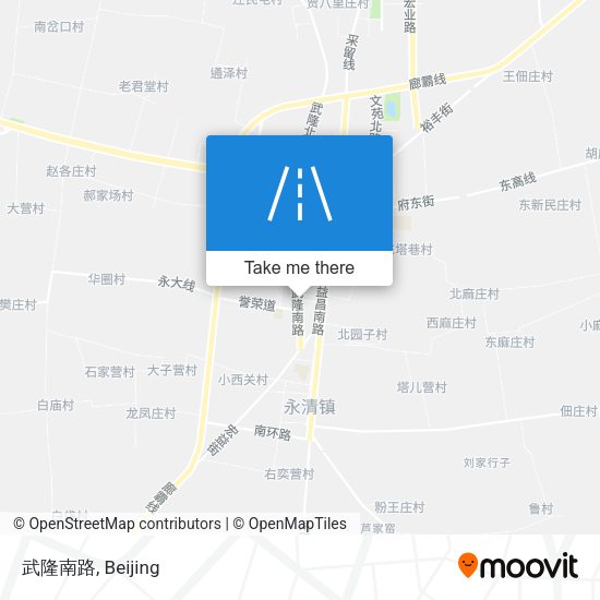 武隆南路 map