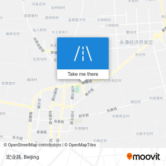 宏业路 map
