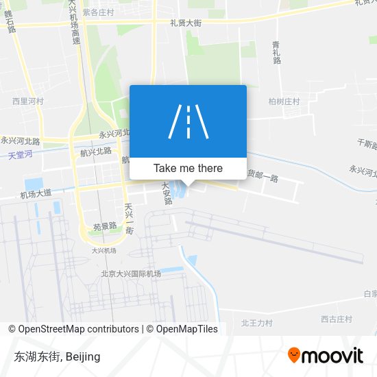 东湖东街 map