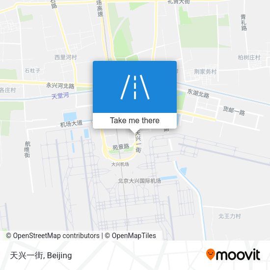 天兴一街 map