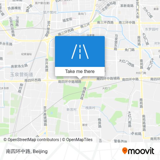 南四环中路 map