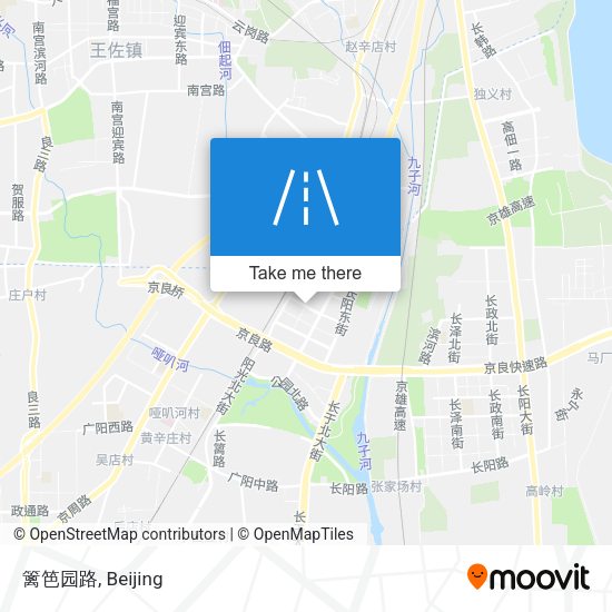 篱笆园路 map