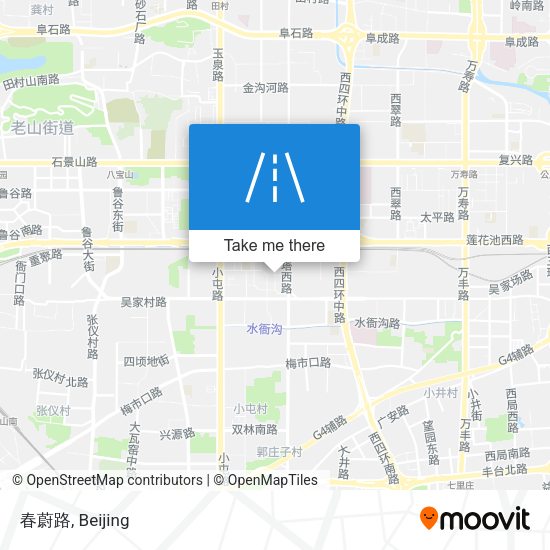 春蔚路 map