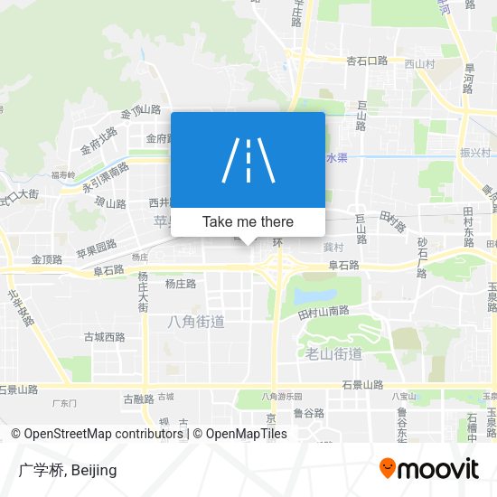 广学桥 map