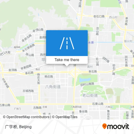 广学桥 map
