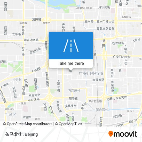 茶马北街 map