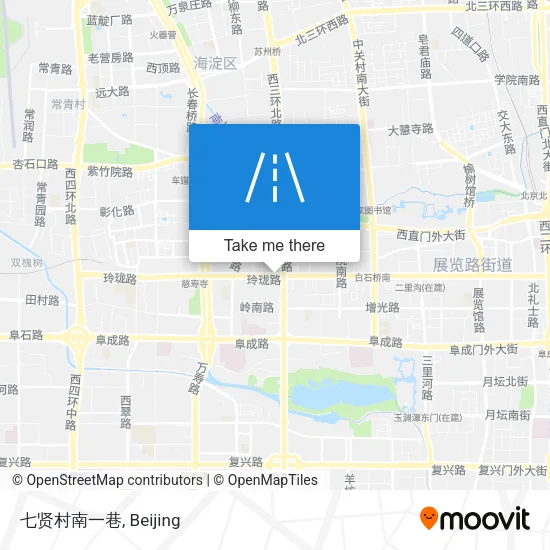 七贤村南一巷 map