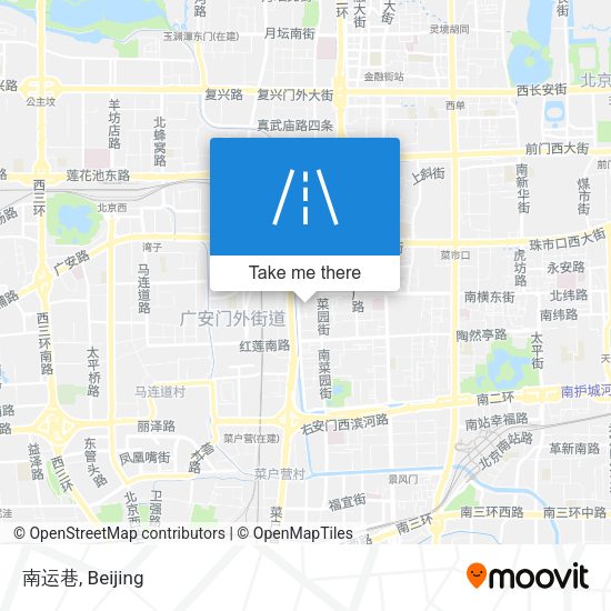 南运巷 map