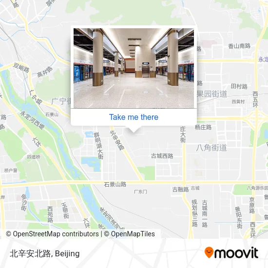 北辛安北路 map