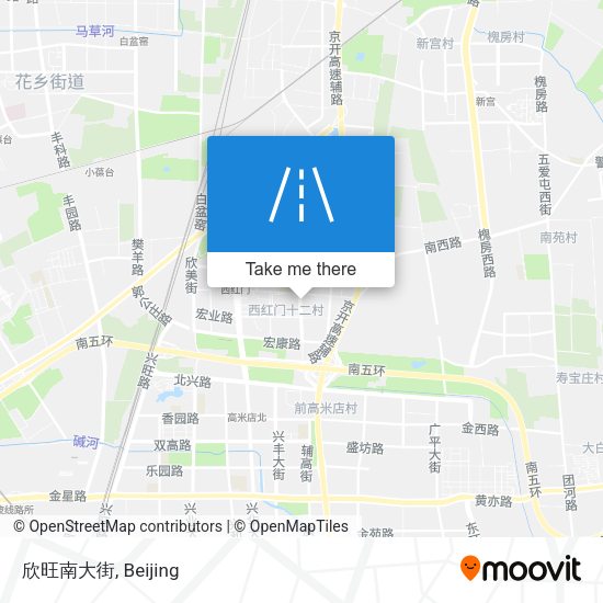 欣旺南大街 map