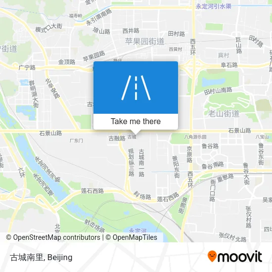 古城南里 map