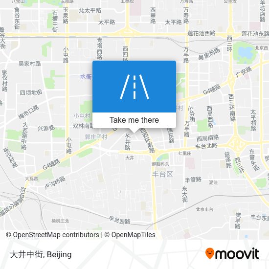 大井中街 map