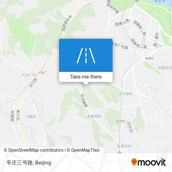 辛庄三号路 map