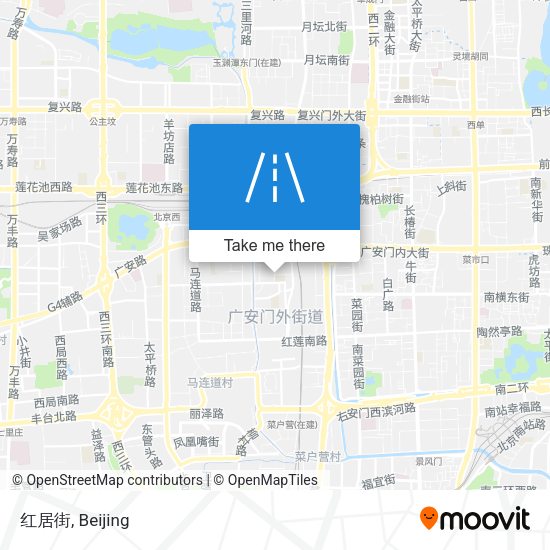 红居街 map