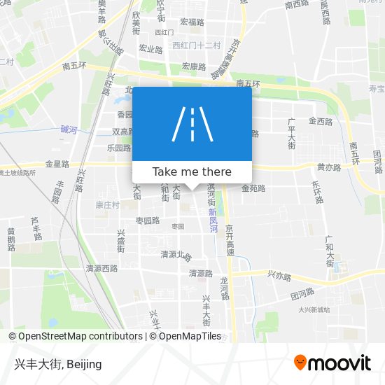 兴丰大街 map