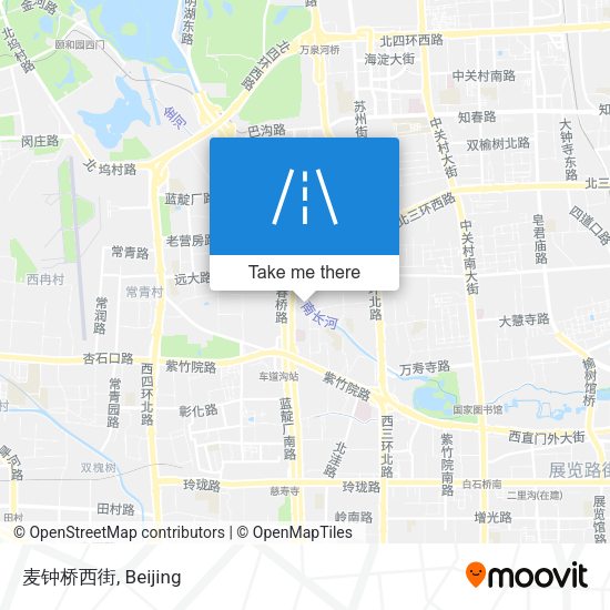 麦钟桥西街 map