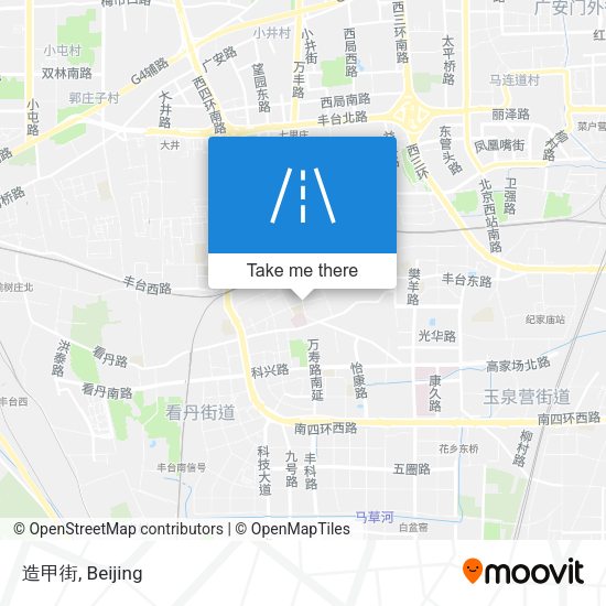 造甲街 map