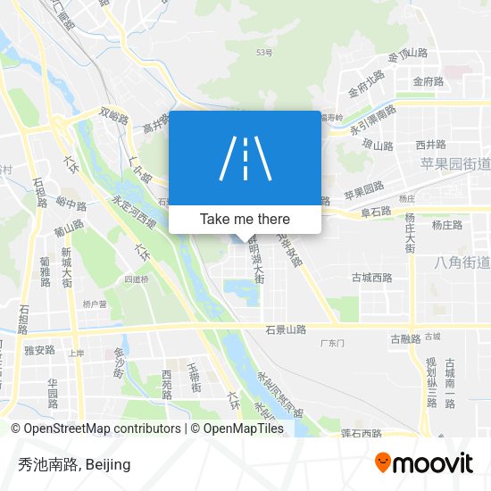 秀池南路 map