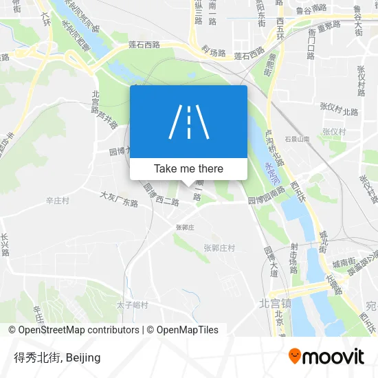 得秀北街 map